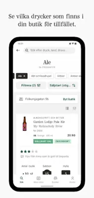 Systembolaget android App screenshot 3